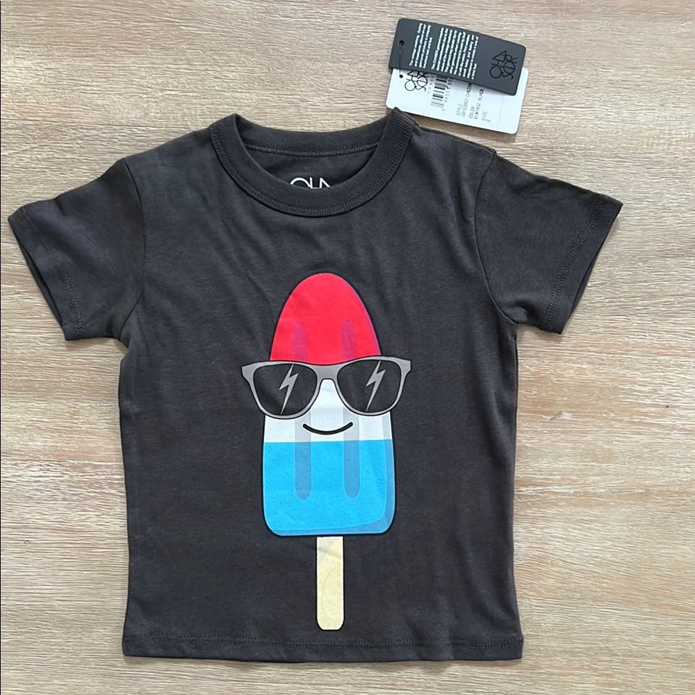 Chaser Toddler Boy Chill Popsicle Americana T Shirt 3T 5T